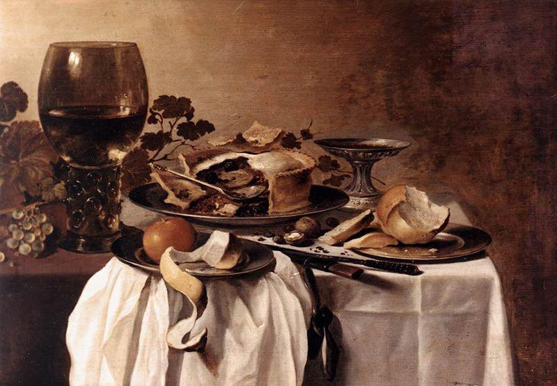 Pieter Claesz Still-life oil painting picture